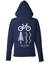 Load image into Gallery viewer, Women's Elements Organic Cotton Hoodie - Oxford Navy