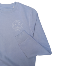 Load image into Gallery viewer, Unisex Double Mountain Organic Cotton Sweatshirt - Serene Blue
