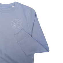 Load image into Gallery viewer, Unisex Double Mountain Organic Cotton Sweatshirt - Serene Blue