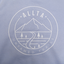 Load image into Gallery viewer, Unisex Double Mountain Organic Cotton Sweatshirt - Serene Blue
