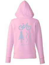 Load image into Gallery viewer, Women's Elements Organic Cotton Hoodie - Pink