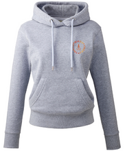 Load image into Gallery viewer, Women's BTT Organic Cotton Hoodie - Grey Marl