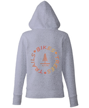 Load image into Gallery viewer, Women's BTT Organic Cotton Hoodie - Grey Marl