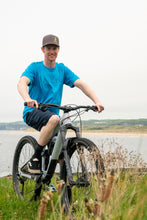 Load image into Gallery viewer, Men's Causeway Recycled Riding Tech Tee - Electric Blue