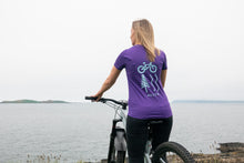 Load image into Gallery viewer, Women's Elements Recycled Riding Tech Tee - Purple