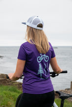 Load image into Gallery viewer, Women's Elements Recycled Riding Tech Tee - Purple