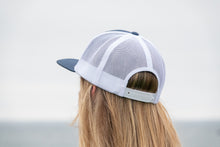 Load image into Gallery viewer, Mountain Trucker Cap - Navy/White