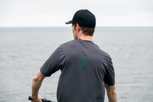 Load image into Gallery viewer, Men's Tree Line Recycled Riding Tech Tee - Charcoal