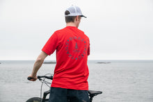 Load image into Gallery viewer, Men's BTT Recycled Riding Tech Tee - Fire Red