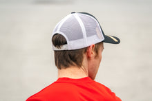 Load image into Gallery viewer, Mountain Trucker Cap - Black/White
