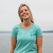 Load image into Gallery viewer, Women's Elements Organic Cotton T-shirt - Mint