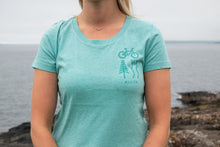 Load image into Gallery viewer, Women's Elements Organic Cotton T-shirt - Mint