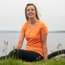 Load image into Gallery viewer, Women's BTT Organic Cotton T-shirt - Melon