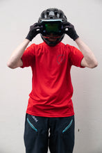 Load image into Gallery viewer, Men's BTT Recycled Riding Tech Tee - Fire Red