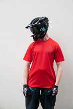 Load image into Gallery viewer, Men's BTT Recycled Riding Tech Tee - Fire Red