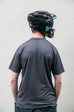 Load image into Gallery viewer, Men's Tree Line Recycled Riding Tech Tee - Charcoal
