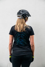Load image into Gallery viewer, Women's Double Mountain Recycled Riding Tech Tee - Black