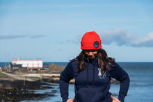 Load image into Gallery viewer, Women's Elements Organic Cotton Hoodie - Oxford Navy