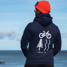 Load image into Gallery viewer, Women's Elements Organic Cotton Hoodie - Oxford Navy