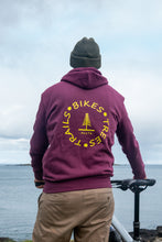 Load image into Gallery viewer, Unisex BTT Organic Cotton Zip Hoodie - Burgundy