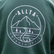 Load image into Gallery viewer, Unisex Double Mountain Organic Cotton Sweatshirt - Bottle Green