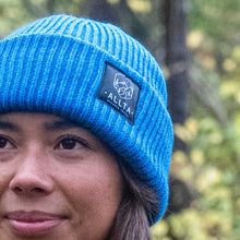 Load image into Gallery viewer, Trail Side Wind-Resistant Recycled Beanie - Cobalt