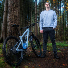 Load image into Gallery viewer, Unisex Treeline Organic Cotton Sweatshirt - Grey