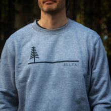 Load image into Gallery viewer, Unisex Treeline Organic Cotton Sweatshirt - Grey
