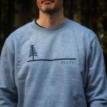 Load image into Gallery viewer, Unisex Treeline Organic Cotton Sweatshirt - Grey