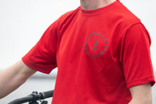 Load image into Gallery viewer, Men&#39;s BTT Recycled Riding Tech Tee - Fire Red
