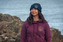 Load image into Gallery viewer, Trail Side Wind-Resistant Recycled Patch Beanie - Navy
